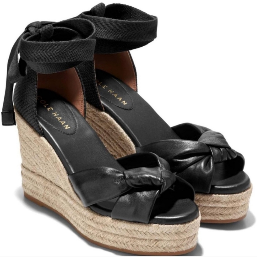 🆕COLE HAAN" CLOUDFEEL HAMPTON WEDGE SANDALS
